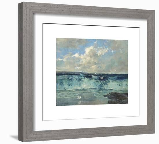 Breaking Waves-Henry Moore-Framed Premium Giclee Print