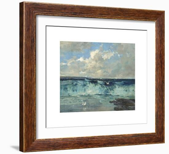 Breaking Waves-Henry Moore-Framed Premium Giclee Print