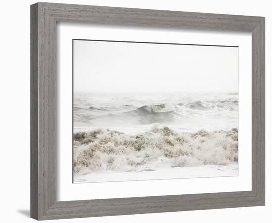 Breaking Waves-Design Fabrikken-Framed Premium Photographic Print