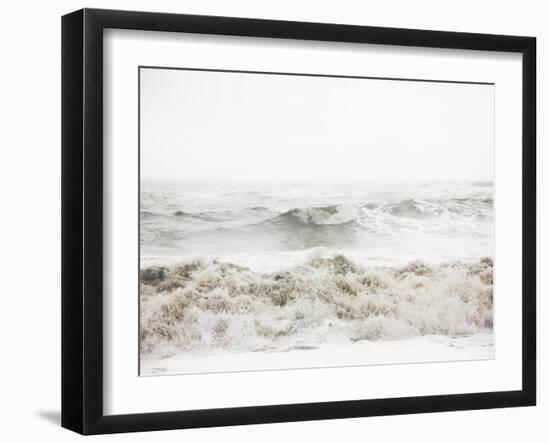 Breaking Waves-Design Fabrikken-Framed Premium Photographic Print