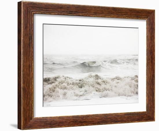 Breaking Waves-Design Fabrikken-Framed Photographic Print