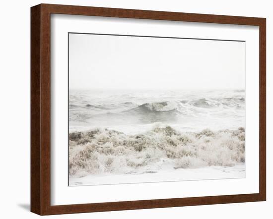 Breaking Waves-Design Fabrikken-Framed Photographic Print