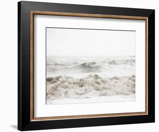 Breaking Waves-Design Fabrikken-Framed Premium Photographic Print