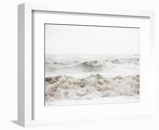 Breaking Waves-Design Fabrikken-Framed Premium Photographic Print