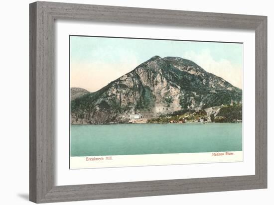 Breakneck Hill, Hudson River, New York-null-Framed Art Print