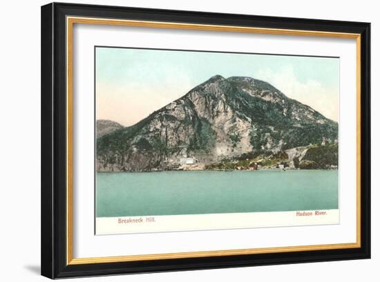 Breakneck Hill, Hudson River, New York-null-Framed Art Print