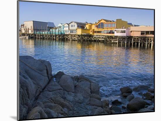 Breakwater Cove and Fisherman's Wharf, Monterey, California, United States of America, North Americ-Richard Cummins-Mounted Photographic Print