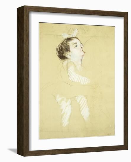 Breastfeeding Infant-Mary Cassatt-Framed Giclee Print