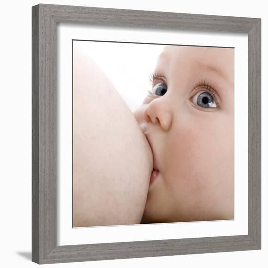 Breastfeeding-Science Photo Library-Framed Premium Photographic Print