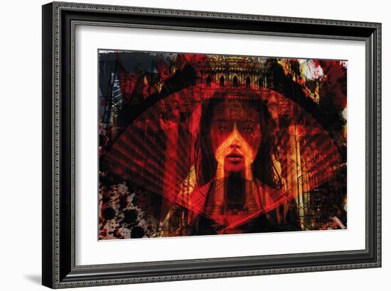 Breath of Fire-Daniel Stanford-Framed Art Print