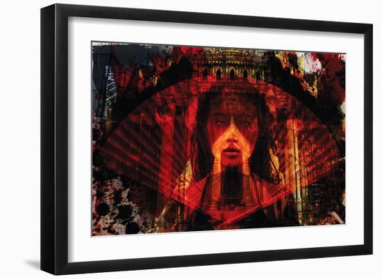 Breath of Fire-Daniel Stanford-Framed Art Print