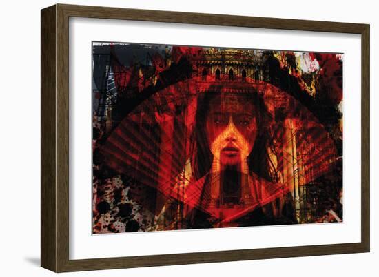 Breath of Fire-Daniel Stanford-Framed Art Print