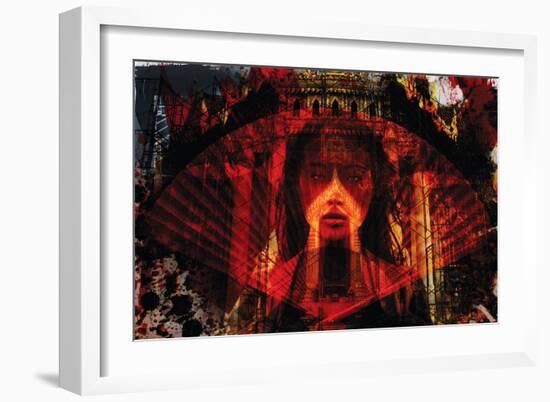 Breath of Fire-Daniel Stanford-Framed Art Print