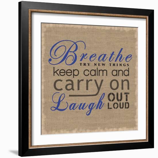 Breathe 2-Lauren Gibbons-Framed Art Print