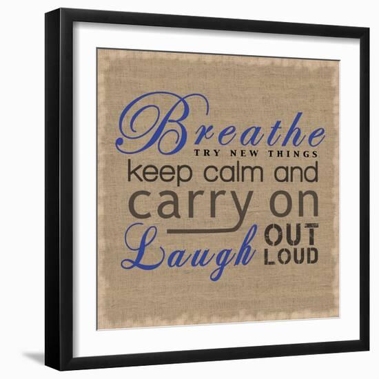 Breathe 2-Lauren Gibbons-Framed Art Print