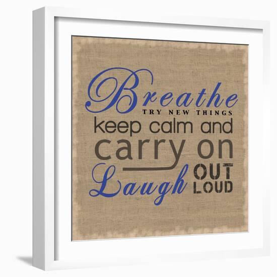 Breathe 2-Lauren Gibbons-Framed Art Print