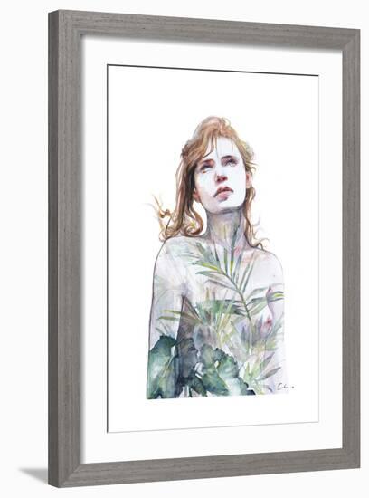 Breathe In Breathe Out-Agnes Cecile-Framed Art Print