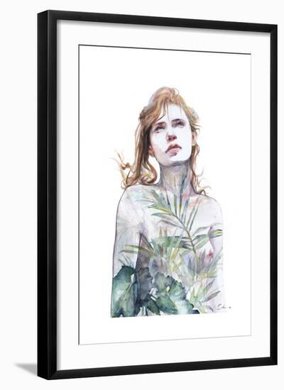 Breathe In Breathe Out-Agnes Cecile-Framed Art Print