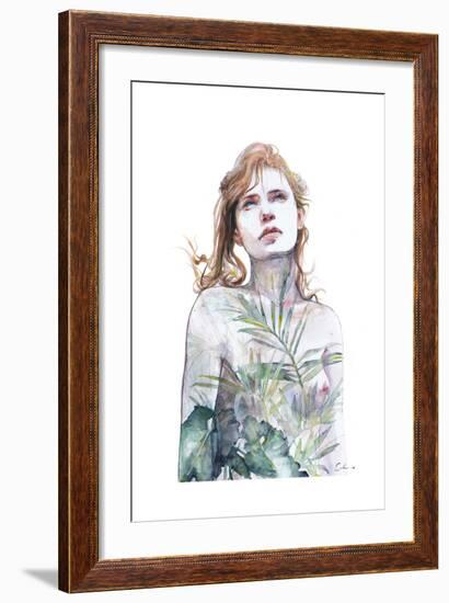 Breathe In Breathe Out-Agnes Cecile-Framed Art Print