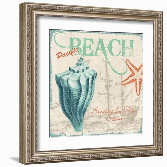 Breathe in the Ocean-Piper Ballantyne-Framed Art Print