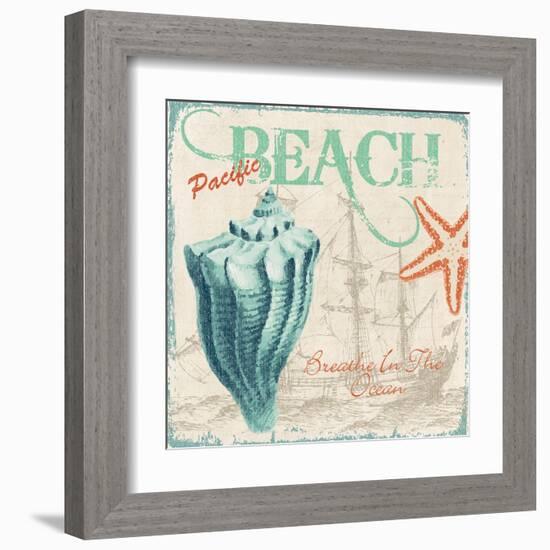 Breathe in the Ocean-Piper Ballantyne-Framed Art Print