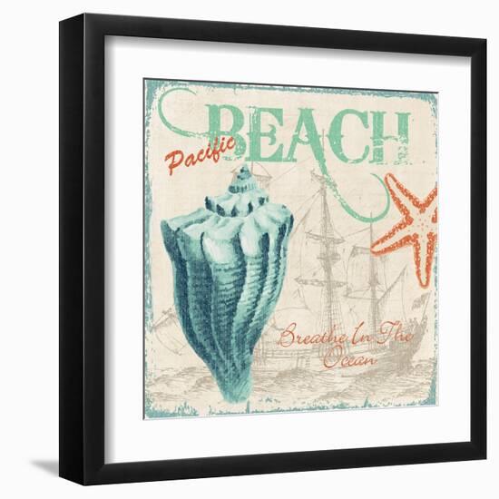 Breathe in the Ocean-Piper Ballantyne-Framed Art Print