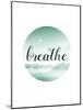 Breathe-Pop Monica-Mounted Art Print