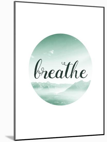 Breathe-Pop Monica-Mounted Art Print