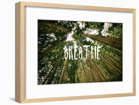 Breathe-null-Framed Premium Giclee Print