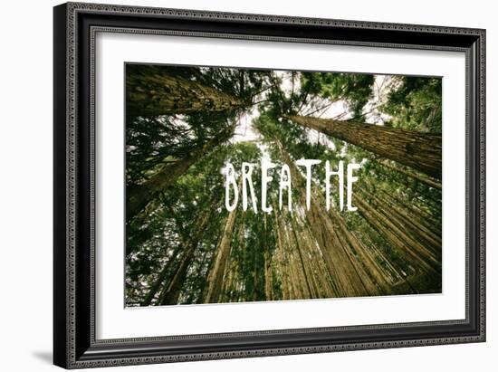 Breathe-null-Framed Premium Giclee Print