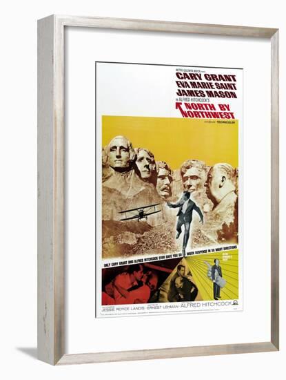 Breathless, 1959, "North by Northwest" Directed by Alfred Hitchcock-null-Framed Giclee Print