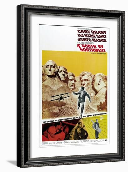 Breathless, 1959, "North by Northwest" Directed by Alfred Hitchcock-null-Framed Giclee Print