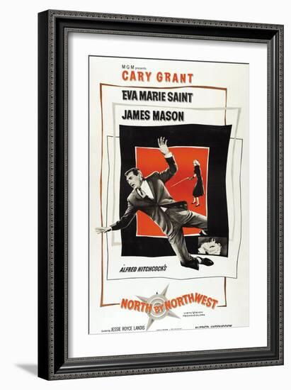 Breathless, 1959, "North by Northwest" Directed by Alfred Hitchcock-null-Framed Giclee Print