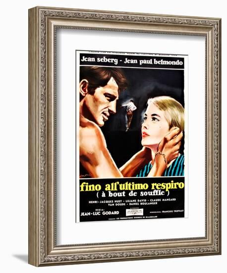 Breathless, (aka a Bout De Souffle aka Fino All'Ultimo Respiro), 1960-null-Framed Art Print