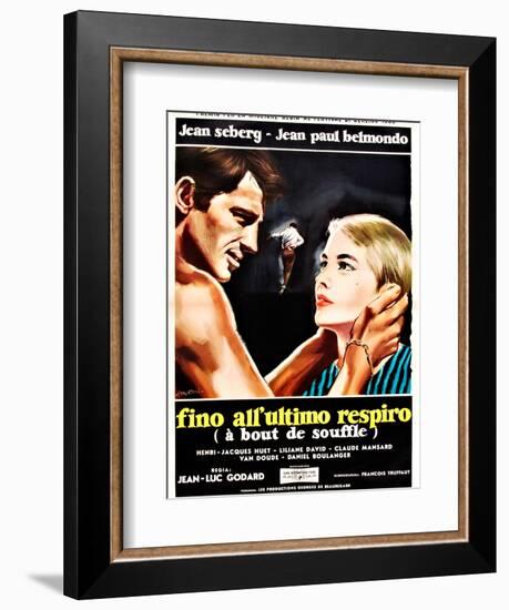 Breathless, (aka a Bout De Souffle aka Fino All'Ultimo Respiro), 1960-null-Framed Premium Giclee Print