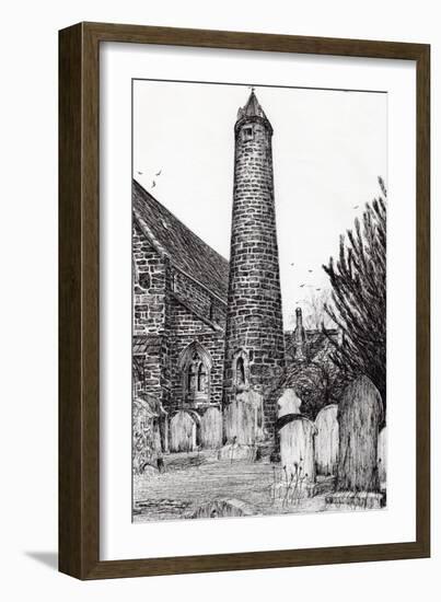 Brechin Round Tower, Scotland, 2007-Vincent Alexander Booth-Framed Giclee Print