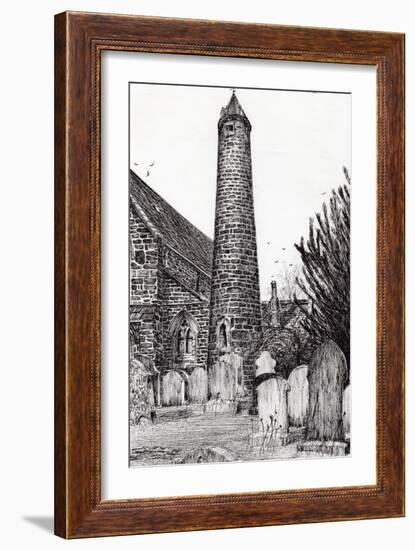 Brechin Round Tower, Scotland, 2007-Vincent Alexander Booth-Framed Giclee Print