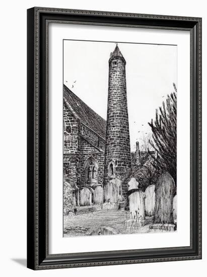 Brechin Round Tower, Scotland, 2007-Vincent Alexander Booth-Framed Giclee Print