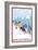 Breckenridge, Colorado, Downhill Skier-Lantern Press-Framed Art Print