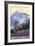 Breckenridge, Colorado - Mountain Hiker-Lantern Press-Framed Art Print