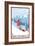 Breckenridge, Colorado, Snowboarder Scene-Lantern Press-Framed Art Print