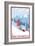 Breckenridge, Colorado, Snowboarder Scene-Lantern Press-Framed Premium Giclee Print