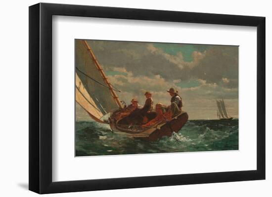 Breezing Up (A Fair Wind), 1873-1876-Winslow Homer-Framed Art Print