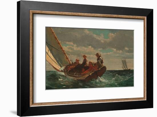 Breezing Up (A Fair Wind), 1873-1876-Winslow Homer-Framed Art Print