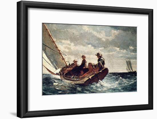 Breezing Up (A Fair Wind), 1876-Winslow Homer-Framed Giclee Print