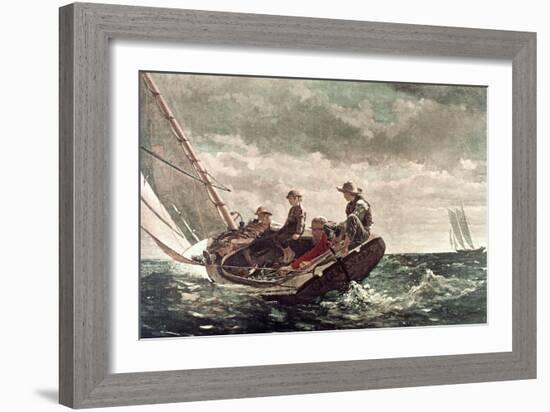 Breezing Up-Winslow Homer-Framed Giclee Print