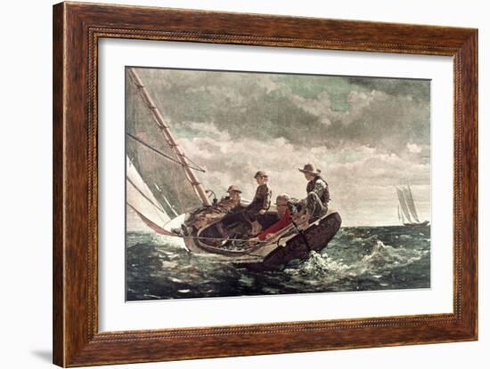 Breezing Up-Winslow Homer-Framed Giclee Print