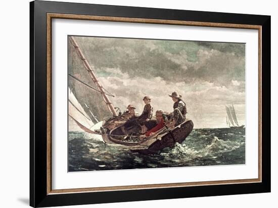 Breezing Up-Winslow Homer-Framed Giclee Print