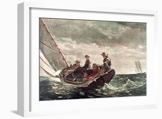 Breezing Up-Winslow Homer-Framed Giclee Print