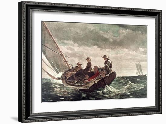 Breezing Up-Winslow Homer-Framed Giclee Print